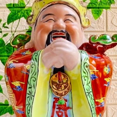 TƯỢNG THẦN TÀI GẤM VẼ TAY